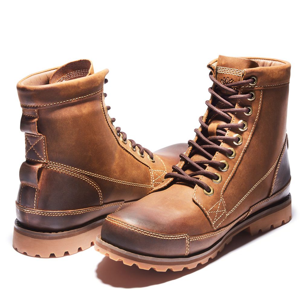 Bocanci 6-Inch Timberland Barbati Maro - Earthkeepers® Original - Romania - MHUGLZ095